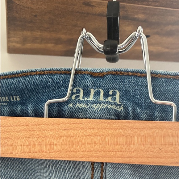 a.n.a Light Blue Flare Jeans - Picture 2 of 3
